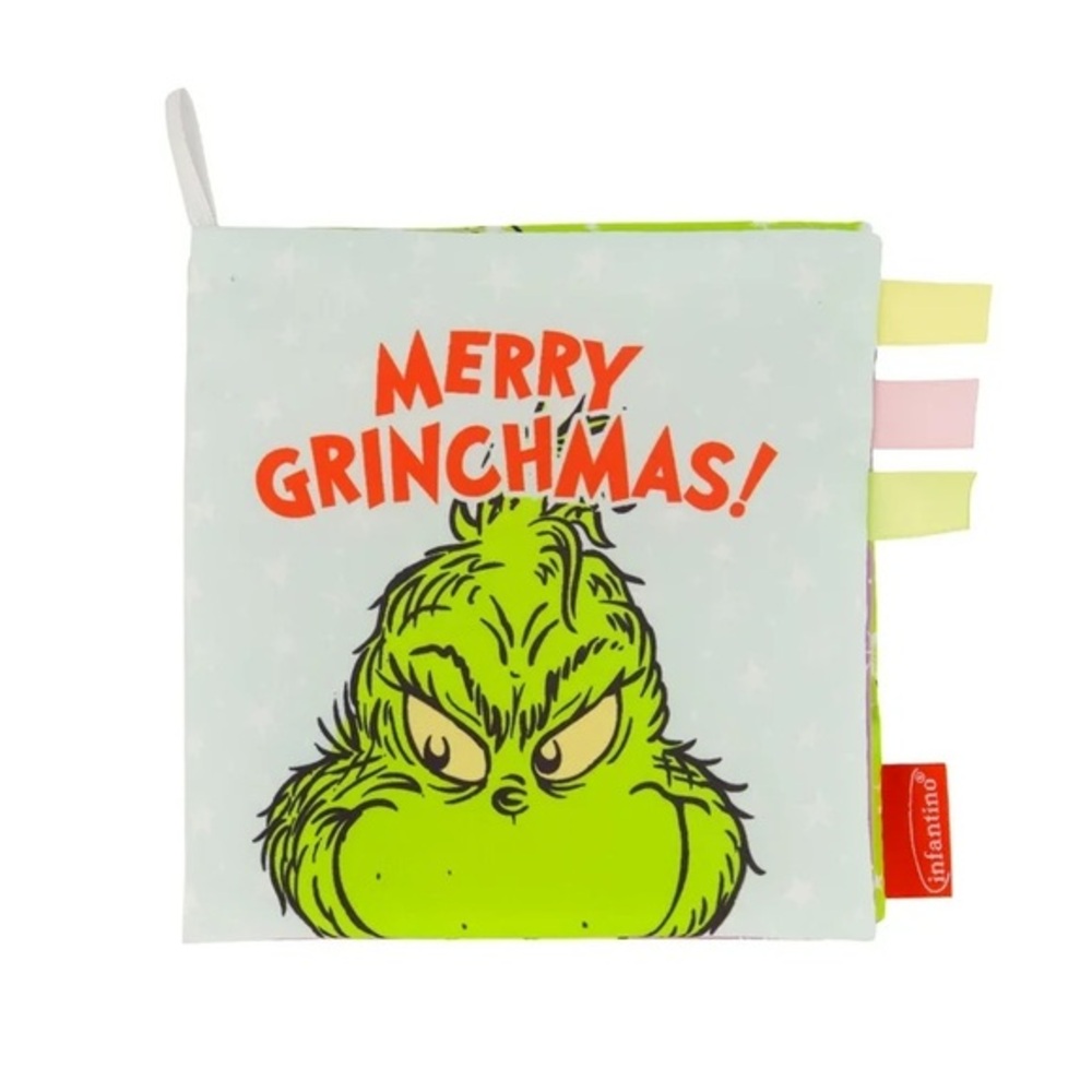 Dr Seuss nwt grinch Infantino Soft Baby Book - Multicolor Book
